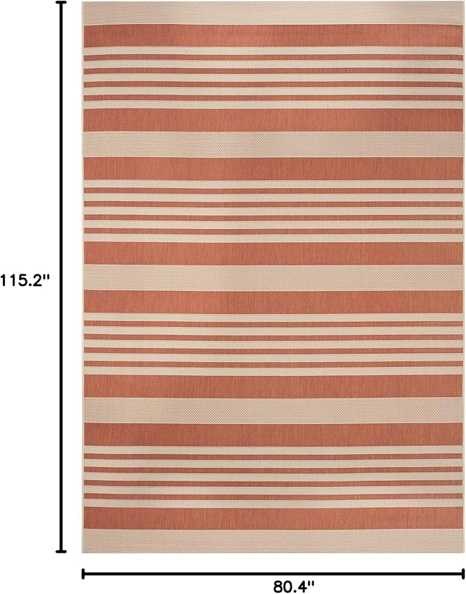 SAFAVIEH Washable Rug Outdoor Courtyard Collection - Image 2