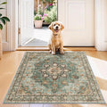 TOPRUUG Green Washable Entry Rug by TOPRUUG