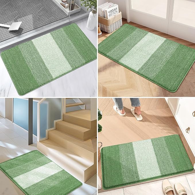Kitinjoy Indoor Outdoor Door Mat, 71x47 Non-Slip Absorbent Dirt Trapper - Image 6