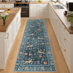DUKINO 2.6x8 Rug for Hallway, Washable Kitchen Runner Rug - Image 5