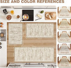 Washable Kitchen Rugs Sets of 3 Piece, Hallway Runner Rug Non-Slip - Image 2