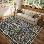 Washable Living Room Area Rug: 6x9 Area Rugs - Image 8