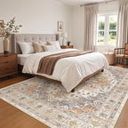 befbee 5x7 Area Rugs for Living Room, Stain Resistant Washable Rug, Non-Slip - Image 7