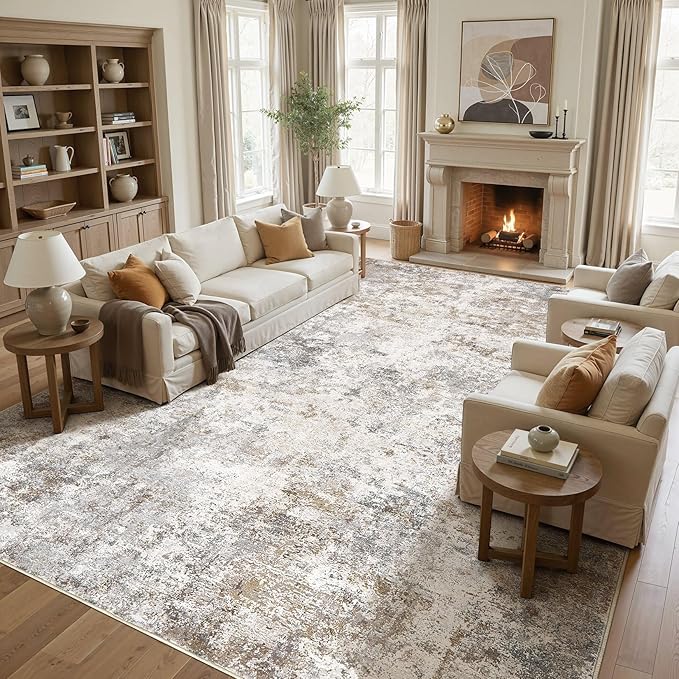 UERMEI 10x14 Area Rug Living Room Rugs - Image 4