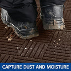 Durable Indoor Outdoor Door Mat, Non-Slip Backing, Stain and Fade Resistant - Image 2