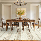 Miukiki 6x9 Area Rug for Living Room Moroccan Washable Rugs Non Slip Indoor - Image 8