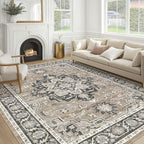 Vintage Living Room Area Rug 9x12 by COTILED