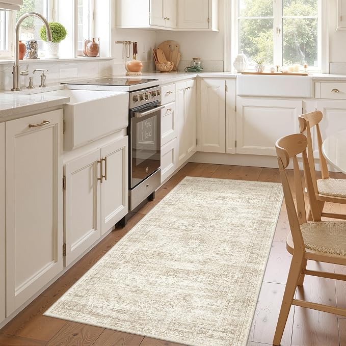 3x6 Runner Rug Non Slip, Thin Entryway Washable Rug - Image 5