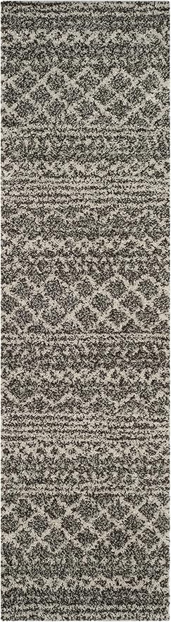 SAFAVIEH Arizona Shag Collection Runner Rug - Image 2