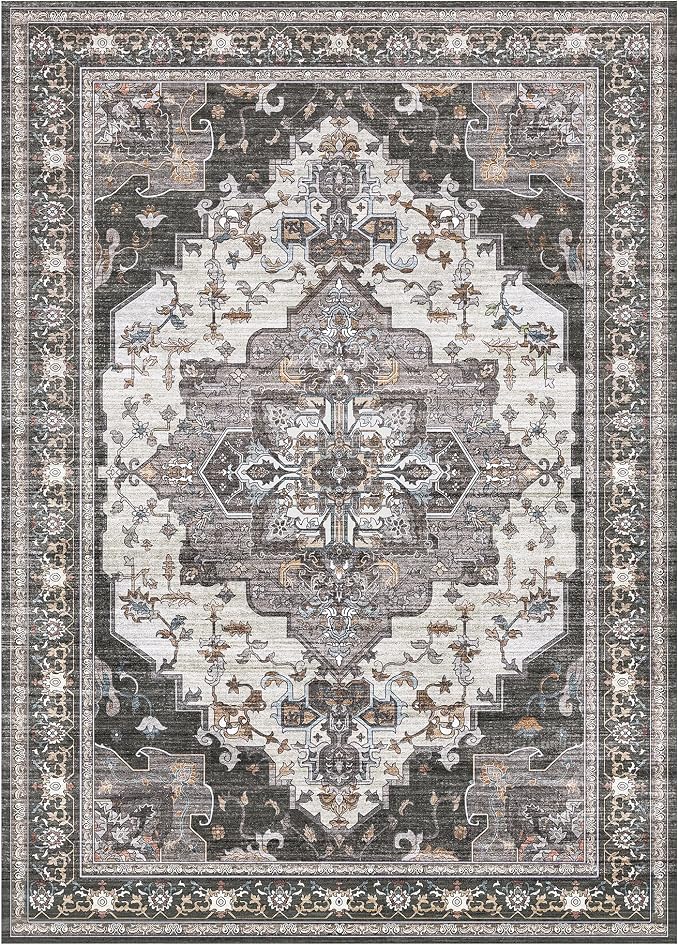 BEIMO Area Rugs 5x7 for Living Room Bedroom, Modern Vintage Boho Machine - Image 5