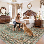 TOPRUUG Washable Oriental Area Rug - Image 4