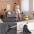 Keeko 2x6 Area Rugs for Living Room, Soft Modern Memory Foam Bedroom Rug - Image 7