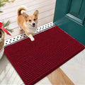 OLANLY Dog Door Mat for Muddy Paws 24x16, Ultra Absorbent Chenille Mud Doormat by OLANLY