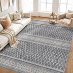 cotiled 10x12 Area Rugs Living Room Rug: Washable Boho Rugs - Image 6