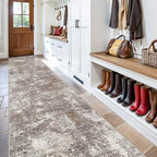 3x16 ft Non-Slip Hallway Runner Rug Washable Rubber Backed Large Carpet Runner - Image 9