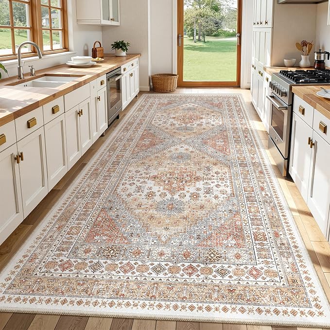 zesthome 4x10 Runner Rug, Washable Hallway Runner Rug by Zesthome