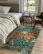 Moynesa Tiger 3x5 Washable Rug, Boho Area Rugs - Image 6