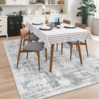 Madane 8x10 Area Rugs for Living Room, Machine Washable Vintage Rug - Image 3