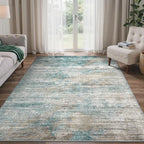 BEIMO Area Rugs 5x7 for Living Room Bedroom, Modern Abstract Machine Washable - Image 2