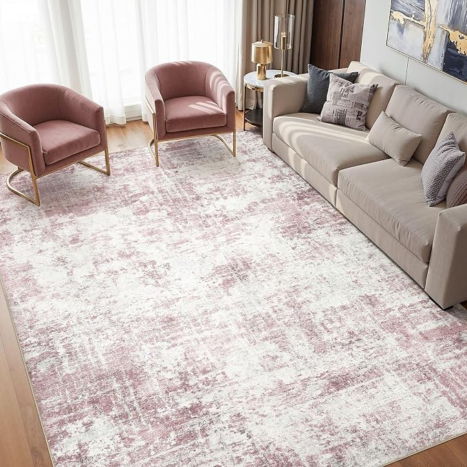 Washable 5x7 Area Rug for Living Room by COTILED