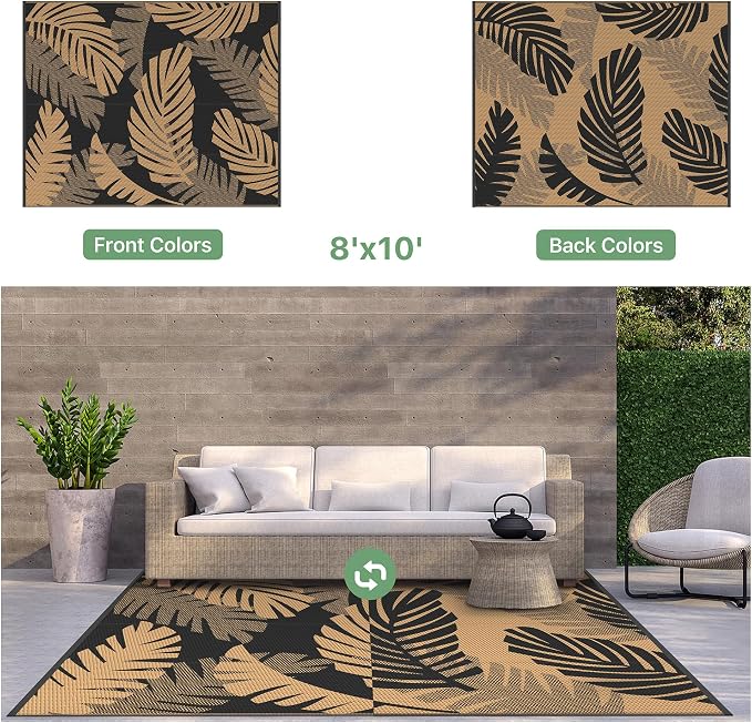 GENIMO Waterproof Outdoor Rug 8' x 10' - Image 7