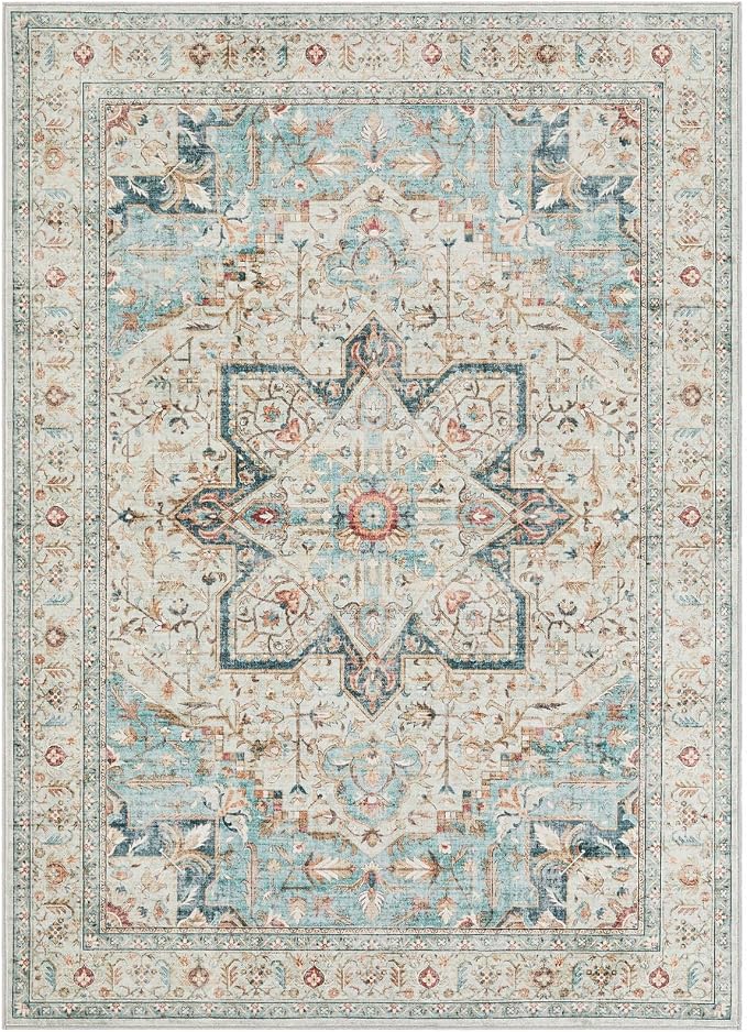Tortania Area Rug Living Room Rugs - Image 9