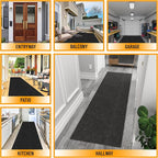 Ottomanson Hallway Runner Rug 2' x 6' Durable Non-Slip Mat - Image 5