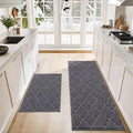 COSY HOMEER Soft Kitchen Rugs for in Front of Sink Super Absorbent Kitchen by COSYHOMEER