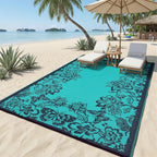Garvee Outdoor Rugs 8’x10’ Waterproof Reversible Mats, Large Area Plastic Straw - Image 7