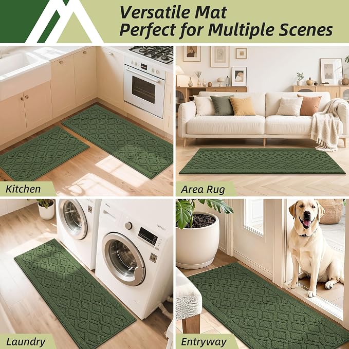 COSY HOMEER-Kitchen-Rugs-and-Mats 20"x48" Non Slip Kitchen Mats - Image 7