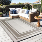 RURALITY Outdoor Rugs 8'x10' Waterproof - Image 5