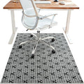 48"x60" Office Chair Mat for Hardwood Tile Floor, Under Desk Carpet Protector by BESBLEE