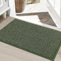 BEQHAUSE Dirt Trapper Door Mat 24" x 36", Non-Slip Washable Doormats Entrance by BEQHAUSE