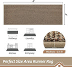 BEQHAUSE Hallway Runner Rugs 2x6, Hallway Rug Non-Slip Washable, Runner Rug - Image 2