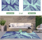 GENIMO Outdoor Rug 5' x 8' Waterproof - Image 2