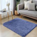 OLANLY 3x5 Machine Washable Small Bedside Rug, Soft Fluffy Shaggy Rugs - Image 3