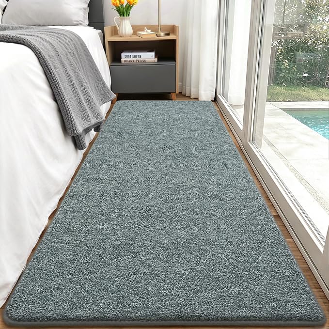 Keeko Soft Hallway Runner Rug, 2x8 Bedside Runner Rugs - Image 4