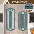 COSY HOMEER Kitchen Rugs and Mats Sets of 2PCS Non Slip Kitchen Mats - Image 7