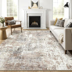 Area Rugs 9x12 Living Room: Washable Large Abstract Modern Soft Rugs Stain by LOONGRUG