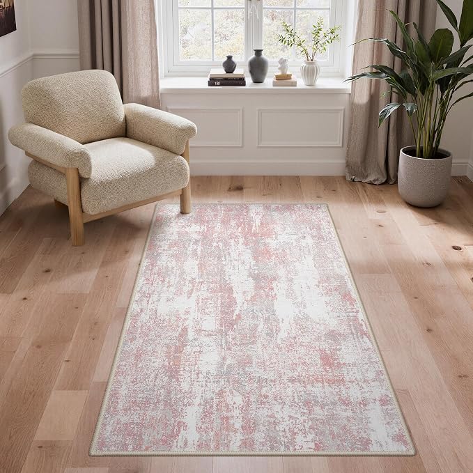 BEIMO Area Rugs 3x5 for Living Room Bedroom, Modern Abstract Machine Washable - Image 2