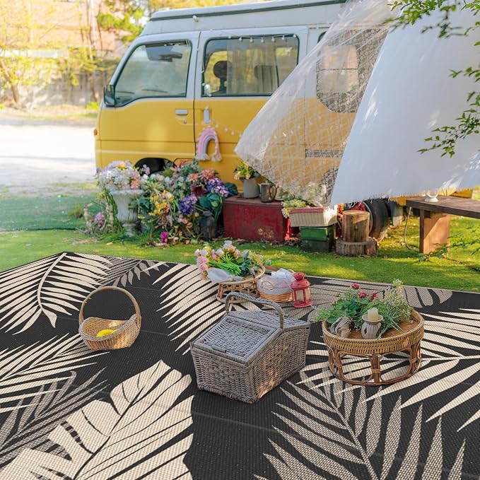 GENIMO Outdoor Rug 9' x 18' Waterproof - Image 3