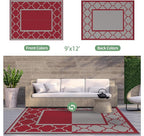GENIMO 9' x 12' Outdoor Rug Waterproof - Image 5