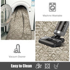 RUGSURE Washable Area Rugs, Pet & Child Friendly, Vibrant Colors Rugs - Image 7