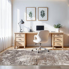 4x10 ft Rug for Wide Hallway – Non-Slip Washable Large Carpet Runner for - Image 9