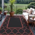GENIMO 6' x 9' Outdoor Rug Waterproof - Image 2