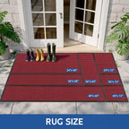 Front Door Mat, Commercial Welcome Mats, Stain and Fade Resistant, Durable - Image 8