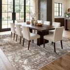 9x9 Square Rug Living Room – Washable Non-Slip Indoor Area Rug - Image 4