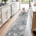 2x10 ft Washable Hallway Runner Rug – Non-Slip Stain-Resistant Low-Pile Long by BYYVOORugsforYourHome