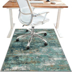 48"x72" Office Chair Mat for Hardwood Tile Floor, Under Desk Carpet Protector by BESBLEE