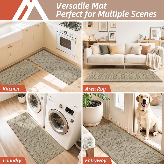 COSY HOMEER-Kitchen-Rugs-and-Mats 20"x48" Non Slip Kitchen Mats - Image 7